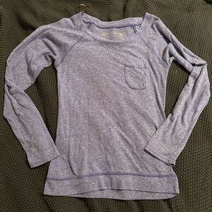 Women’s long sleeve purple shirt
